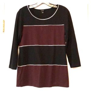 🔹3/$10🔹Ann Taylor striped blouse